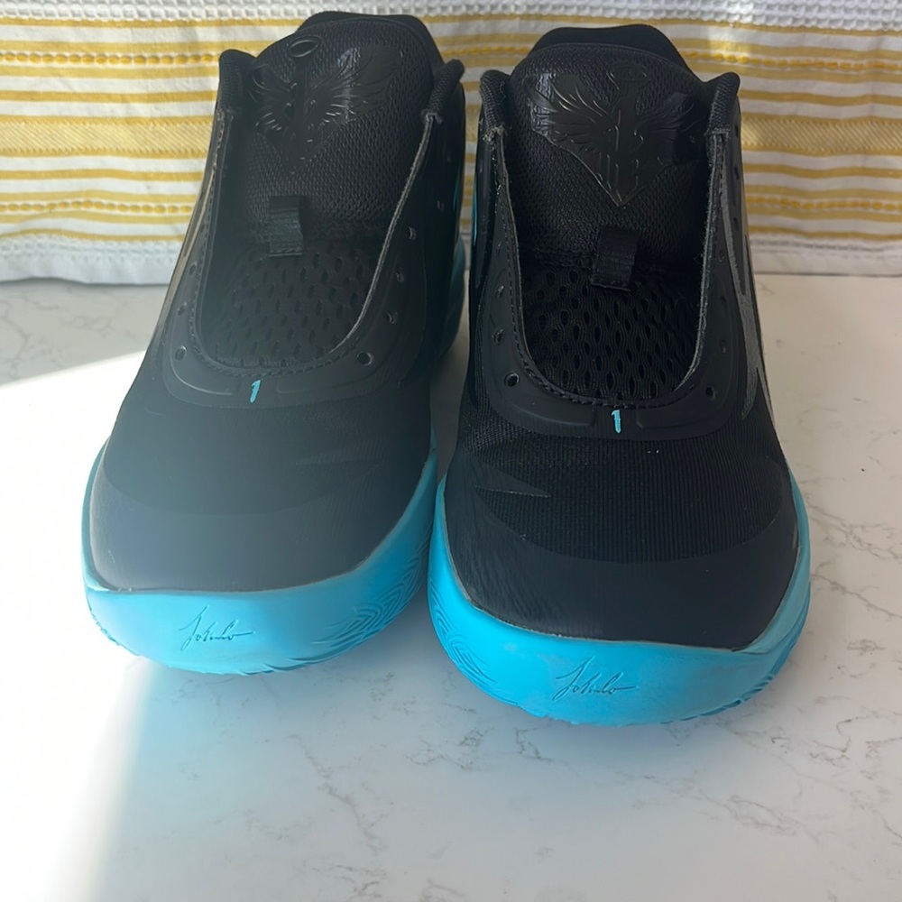 Lamelo ball shoes blue and black